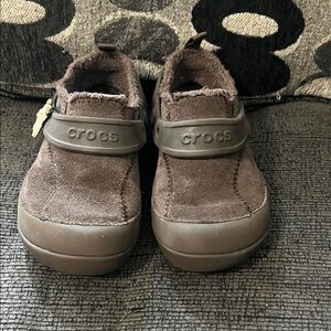 CROCS Kids Brown Shoes Size 10C